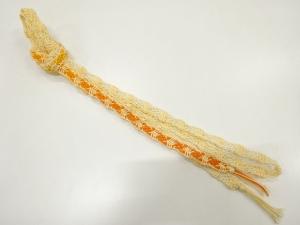 未使用品　正絹　夏手組帯締め